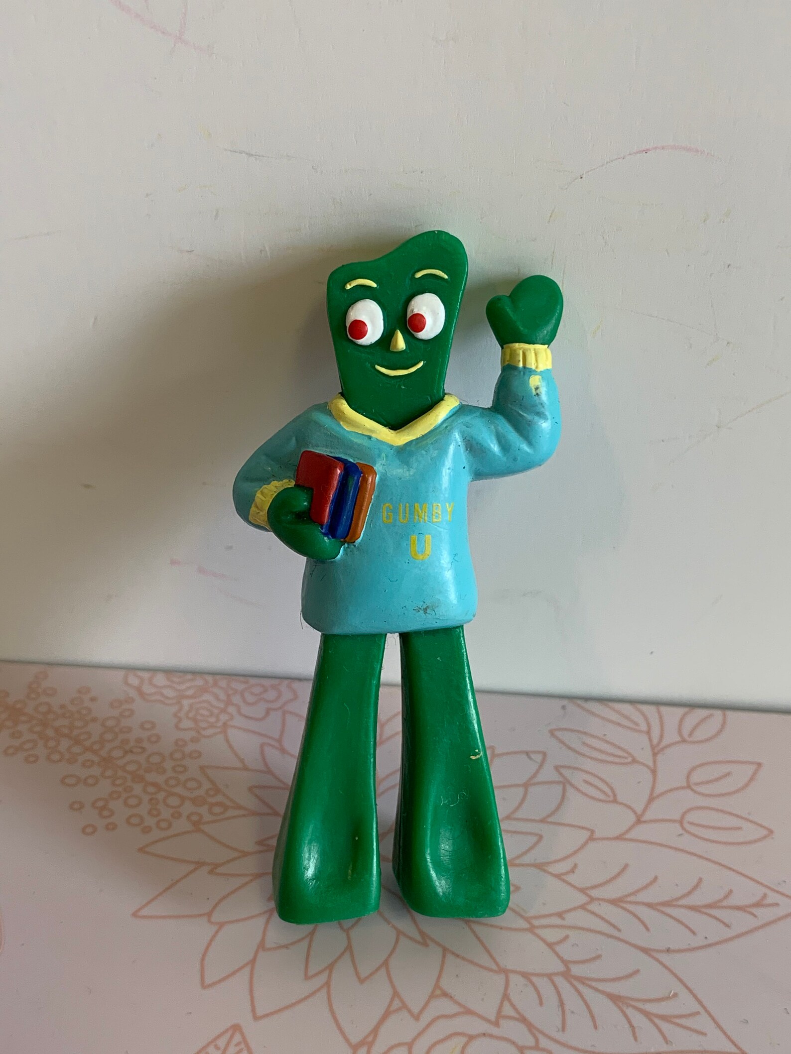 Vintage Gumby pvc figure Gumby Figures Gumby toy figurine Etsy