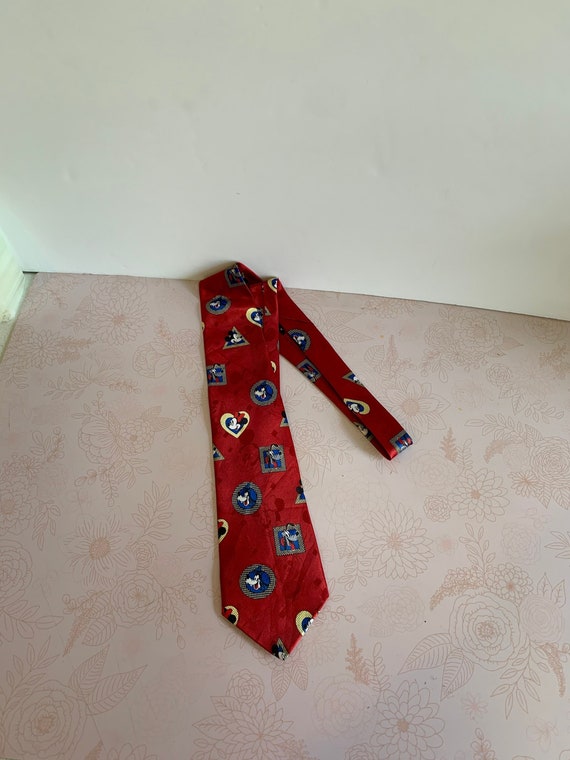 Vintage Mickey Mouse Neck tie,  Disney Mickey  Unl