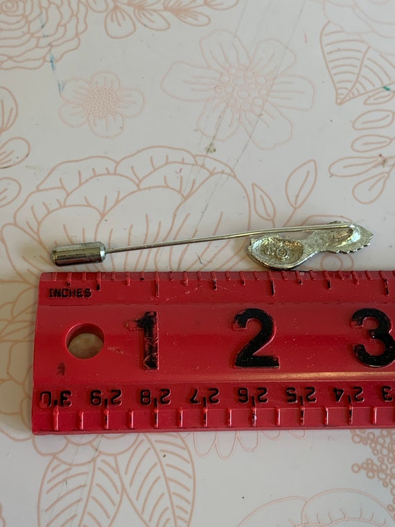 Vintage Stick Pin, Silver tone Stick Pin,  stick … - image 4