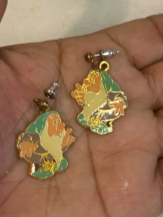 Vintage Disney Earrings, Disney Snow White Earrings, … Gem