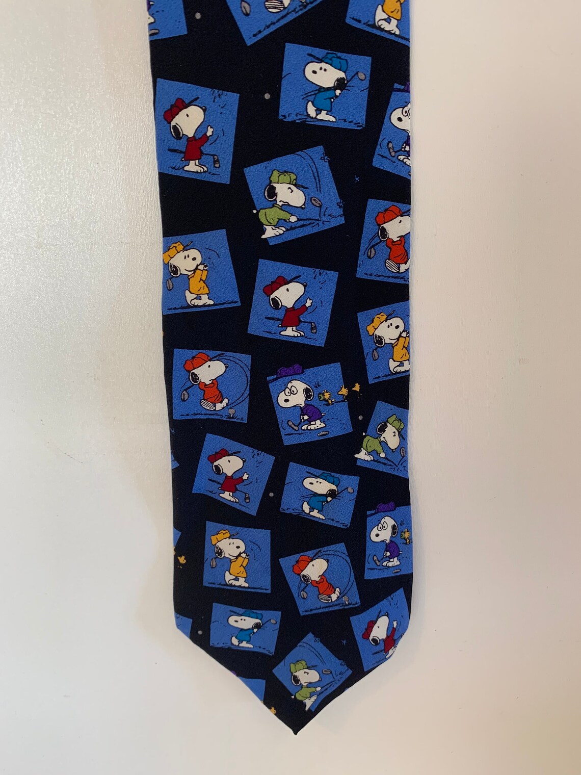 Vintage Snoopy Neck tie Snoopy Neck tie Peanuts neck tie | Etsy