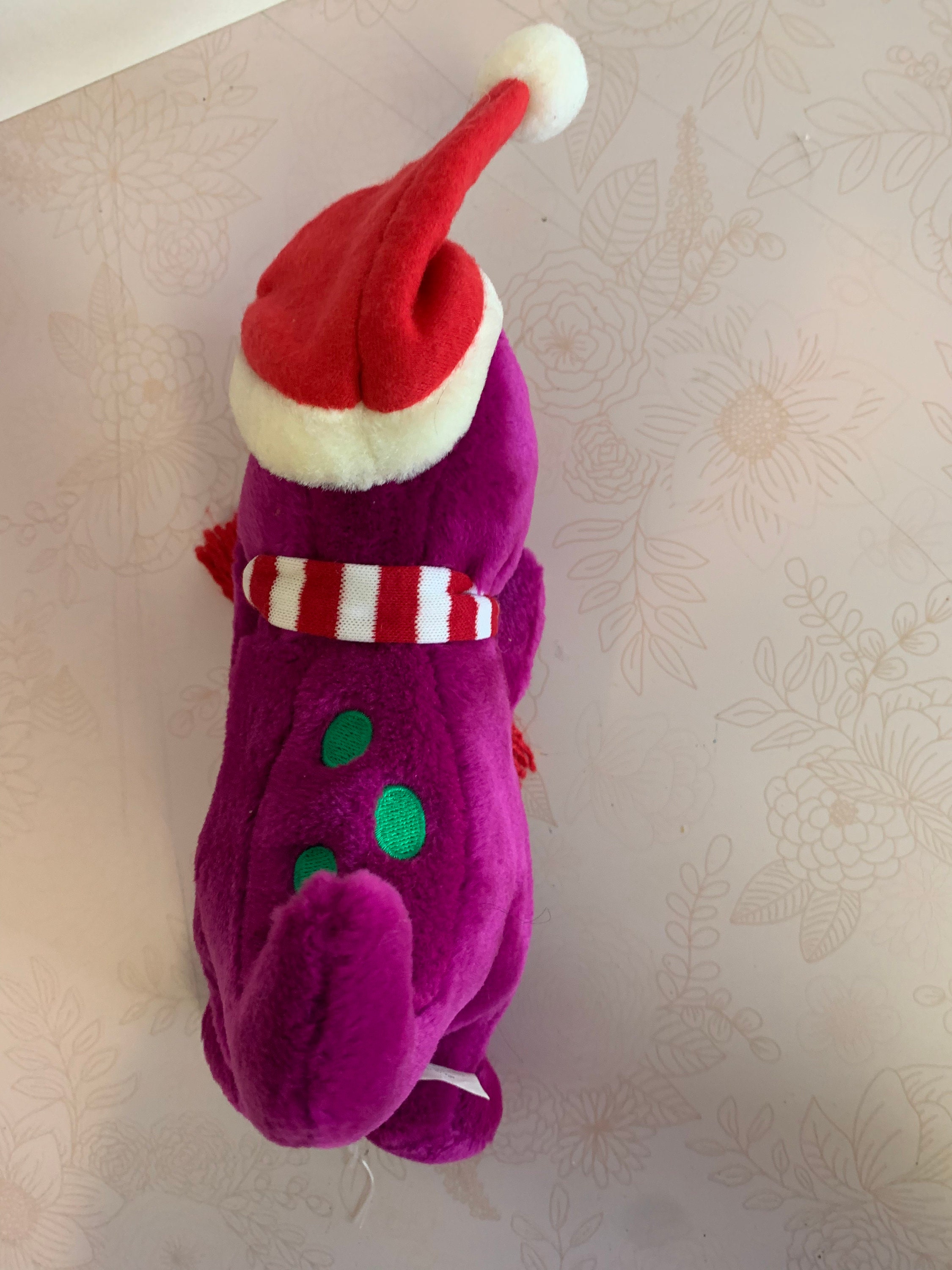 Vintage 1990s Barney Plush Barney Doll 1990s Small Barney Etsy