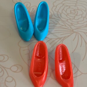 Vintage Barbie Shoes, Vintage Barbie Fashion shoes, 12&quot; doll shoes, Barbie doll shoes, Barbie Shoes, Doll Shoes