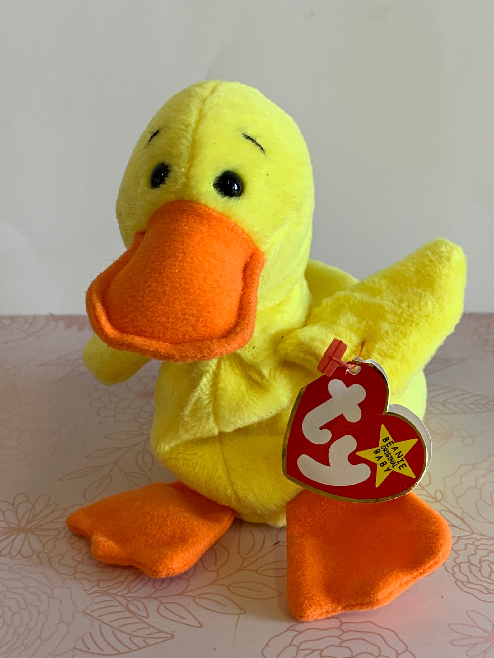 Vintage TY Beanie Baby TY Beanie Baby Duck Ty Beanie Babies - Etsy