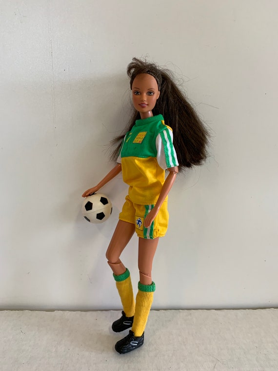 soccer barbie 1998