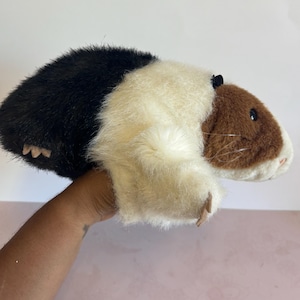 Vintage Folkmanis Hand Puppet, hand Puppet, Plush puppet, Folkmanis puppet, Guinea Pig Plush Puppet