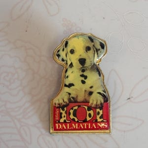Disney Lapel Pin, Disney 101 Dalmations pin, Disney trading pin, Collectible Disney Pin, Disney Collectible pin, Character lapel pin