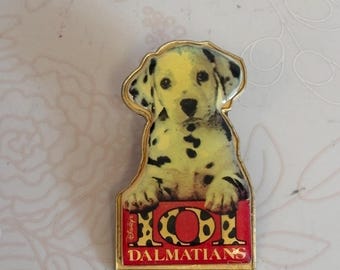 Vintage Disney 101 Dalmatians Lapel Pin, Collectible Character Pin