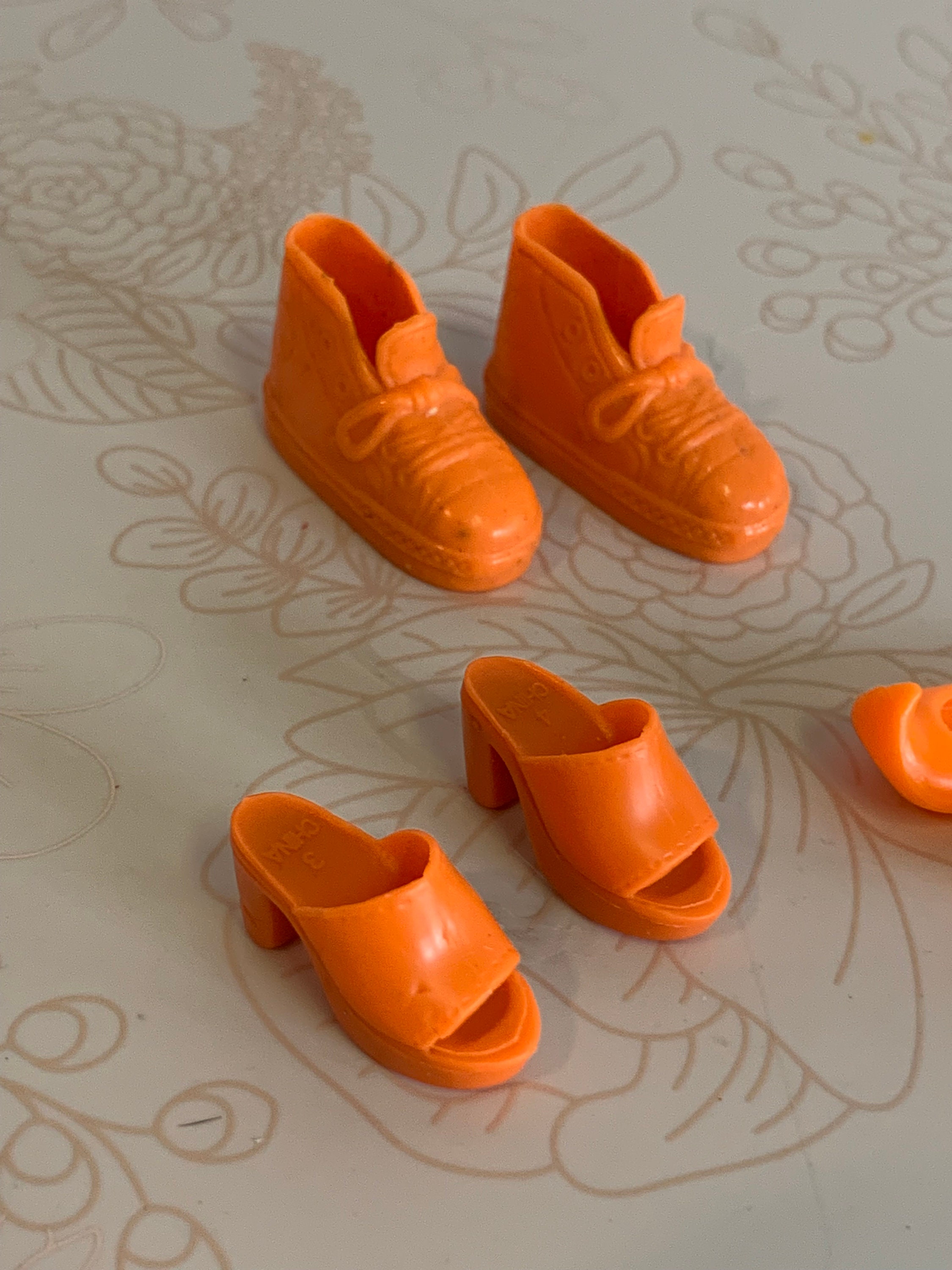 Vintage Barbie Shoes Vintage Barbie Fashion Shoes 12 Etsy