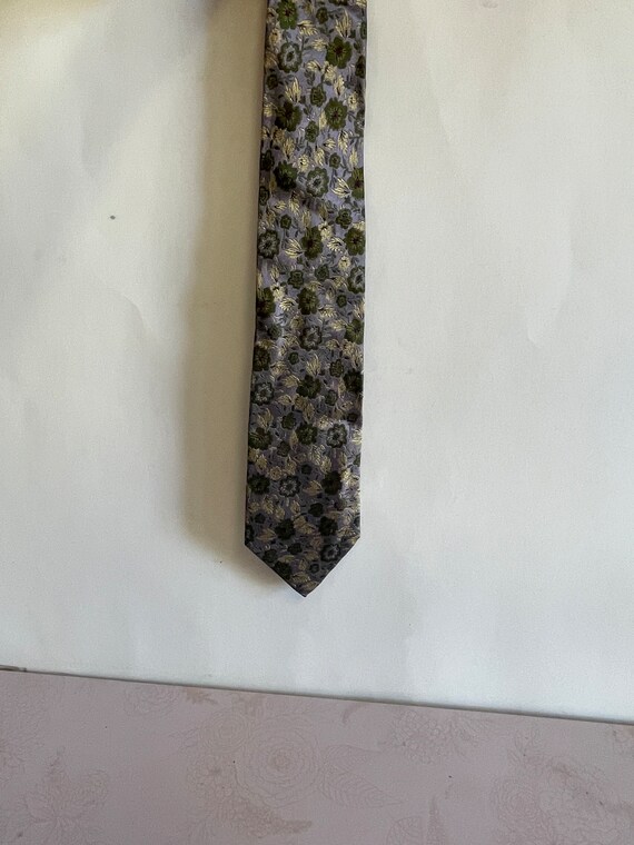 Vintage Hugo Boss Neck tie, Men's Neck tie, Gray n
