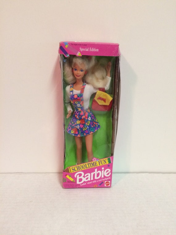 barbie doll school time