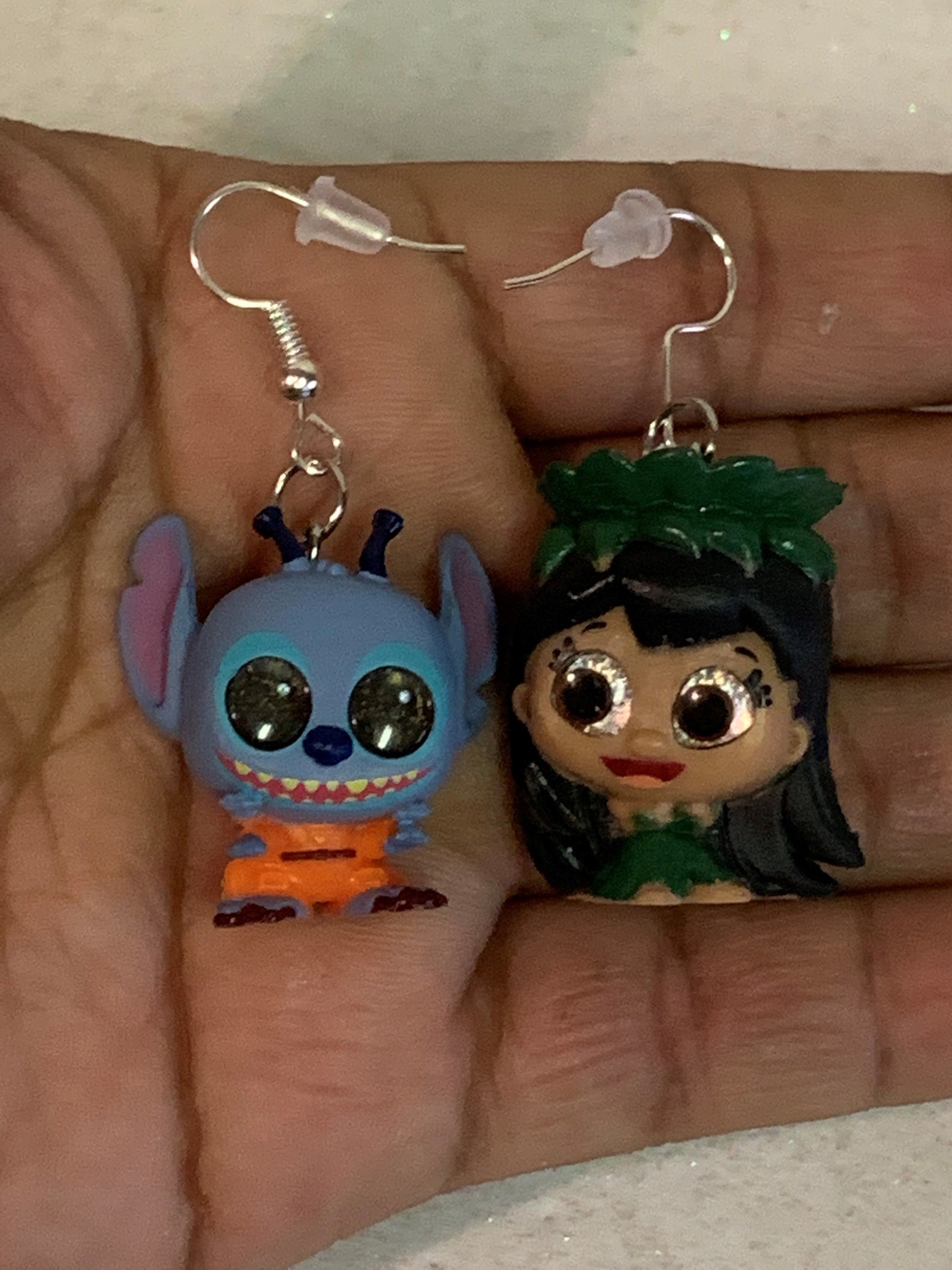 Mini Toy Earrings Hand Made Earrings Disney Doorables Etsy