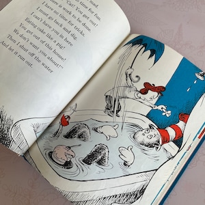 Vintage the Cat in the Hat Comes Back, Dr. Seuss Beginner Book - Etsy