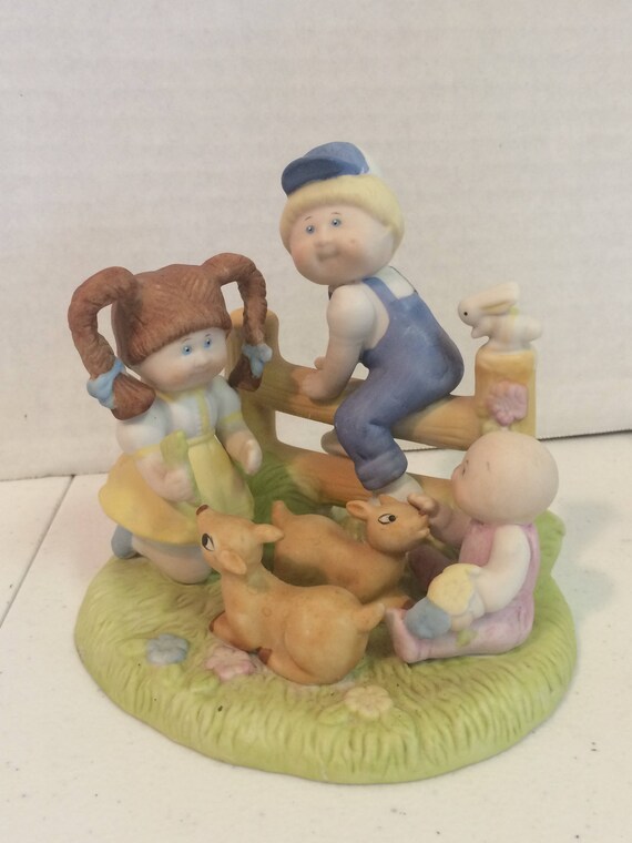 cabbage patch ceramic figurines