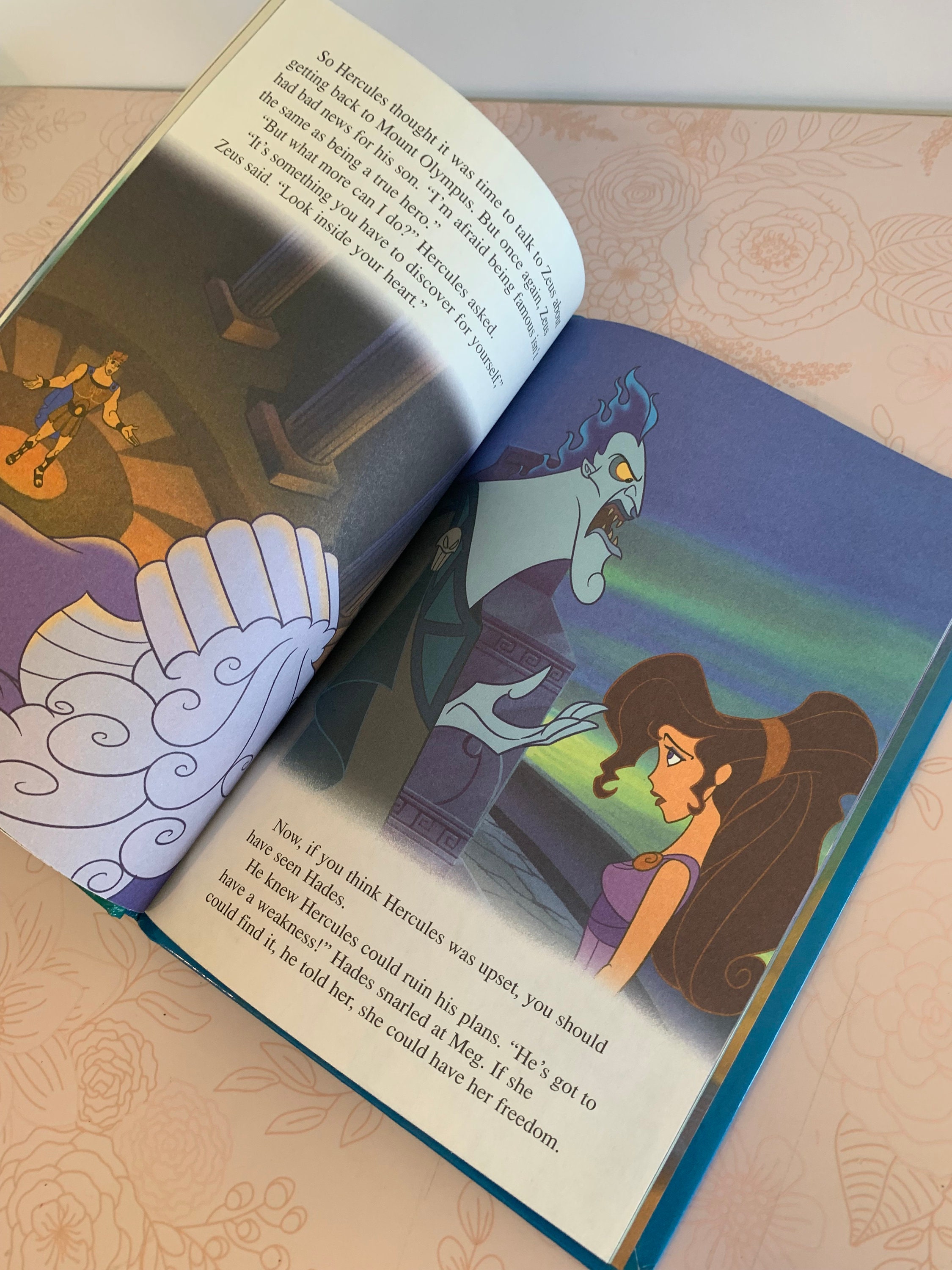 Vintage Disney Hercules Storybook, Hardback - Etsy Canada