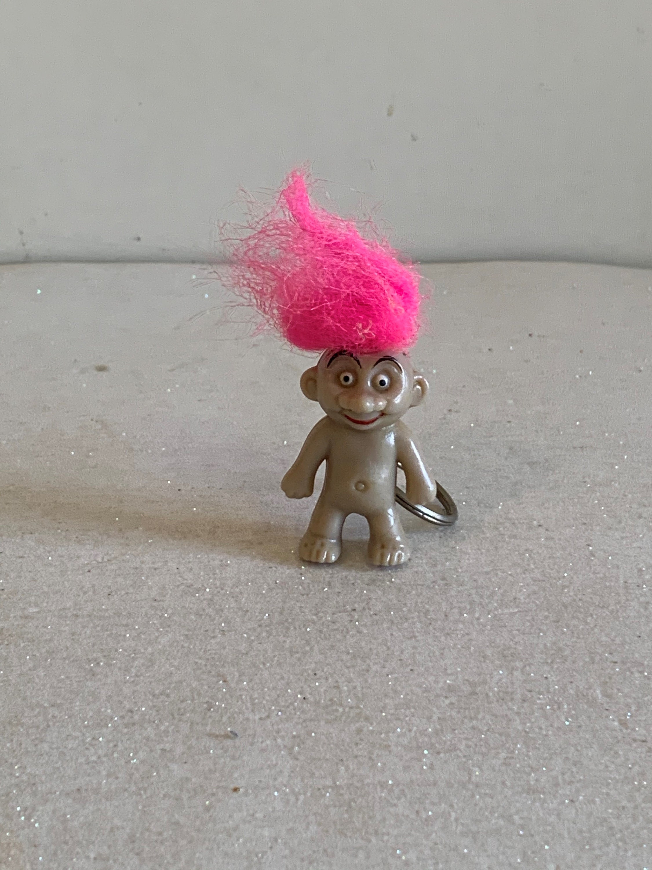 Vintage Troll Keychain Vintage Troll doll Key chain Troll Etsy