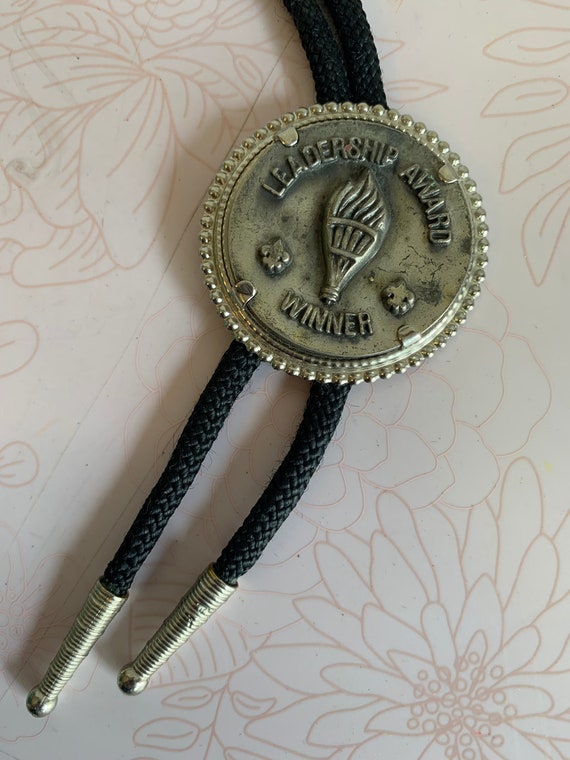 Vintage Bolo Tie, Western Bolo Tie, Bolo Tie, Men… - image 1