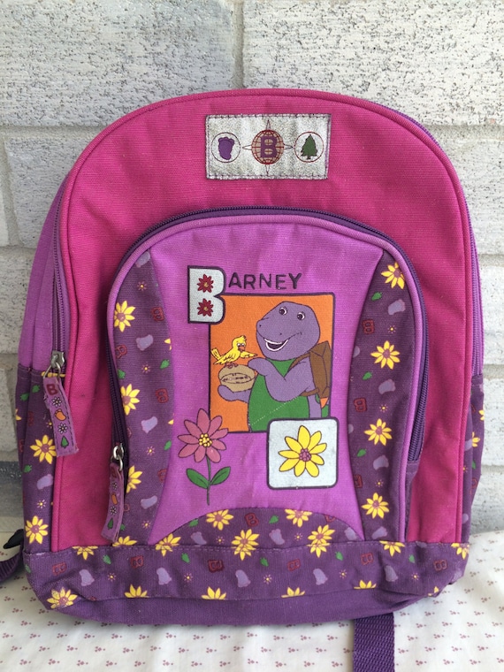 barney bookbag