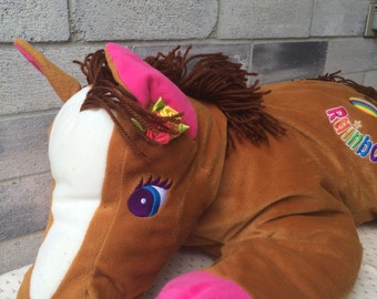 Jumbo Size 32 inches Lisa Frank Chaser, Lisa Frank Large Pony, Lisa Frank Jumbo Horse