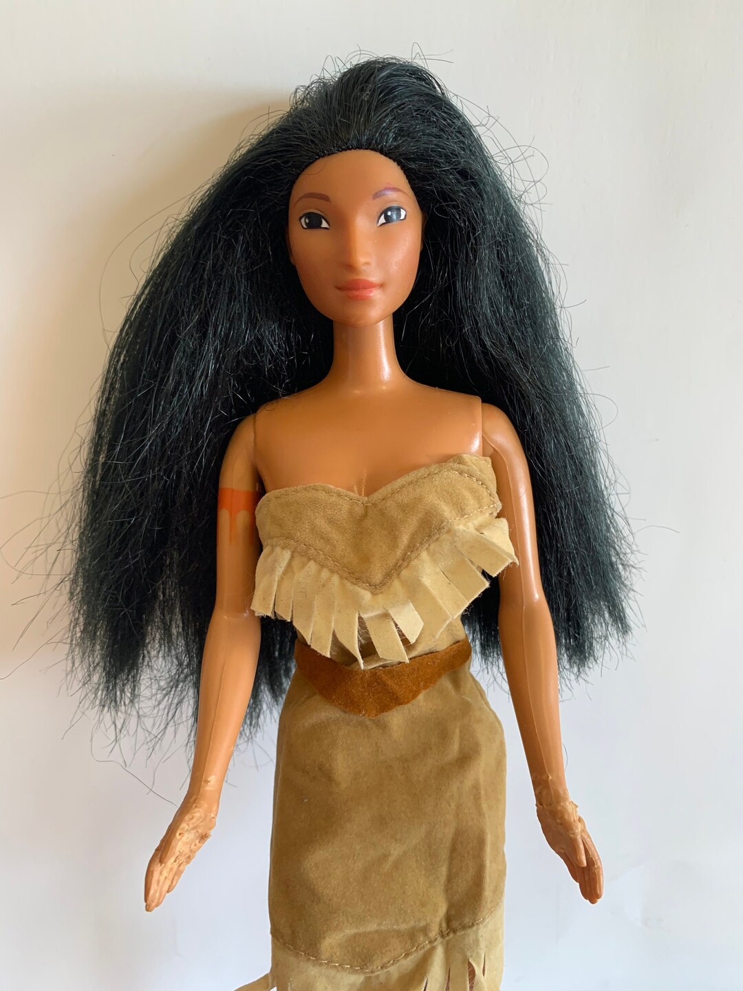 Vintage Pocahontas Doll, Vintage Disney Pocahontas Doll, Disney