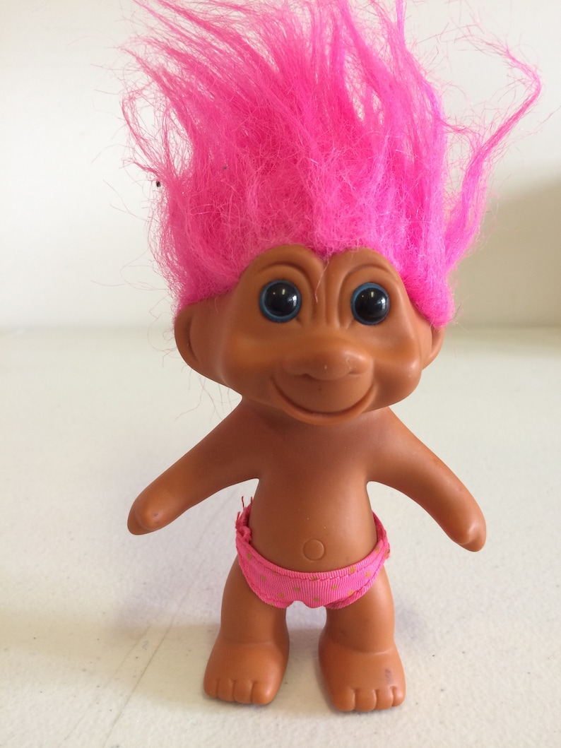 pink troll doll
