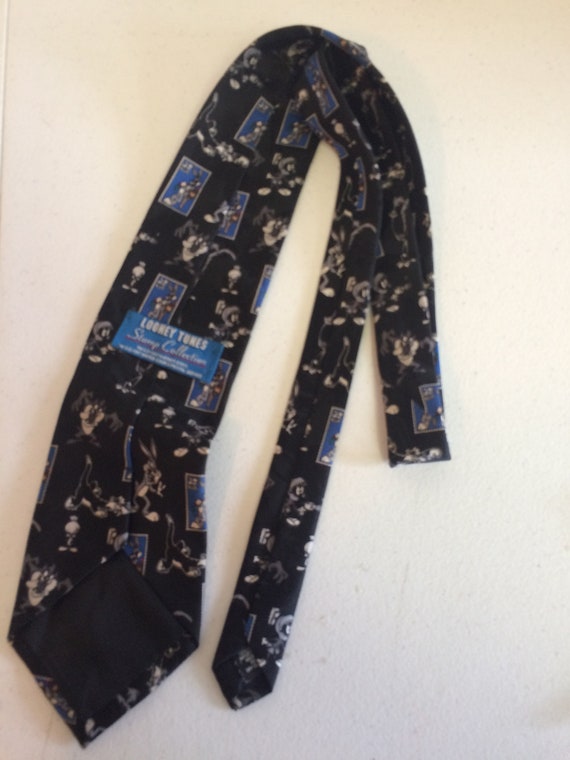 Looney Tunes Stamp Collection Tie, Looney Tunes N… - image 3