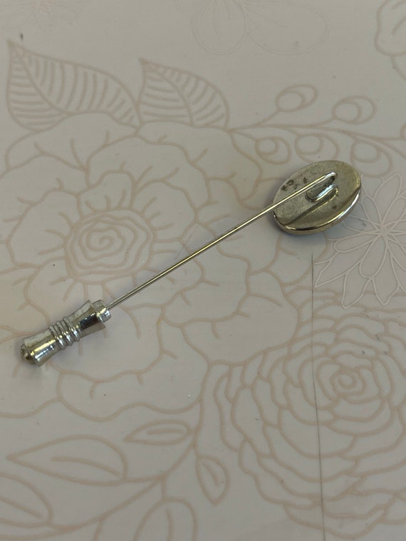 Vintage Stick Pin, Silver tone Stick Pin,  stick … - image 2