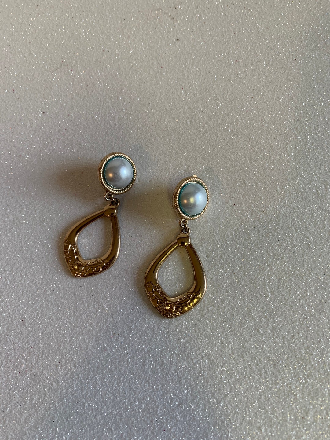 Vintage Disney Earrings, Disney Clip on Earrings, Costume Jewelry