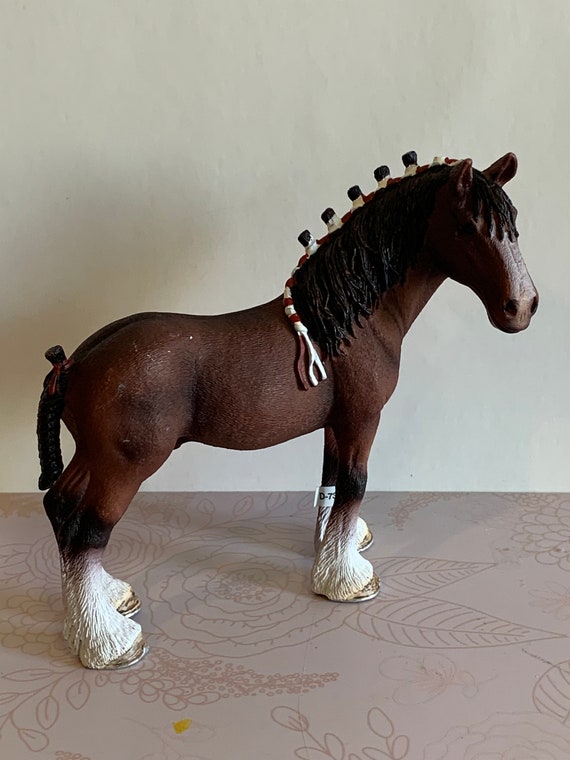 Schleich Animal Schleich Clydesdale Gelding Horse Diorama Horse