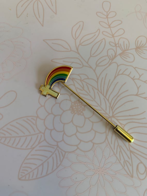 Vintage Stick Pin, Gold tone Stick Pin,  stick Pin