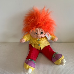 Norfin ParaCutes Troll Doll, Plush Toy plush troll doll, Nylon Troll doll,  plush troll doll, Paracute troll doll
