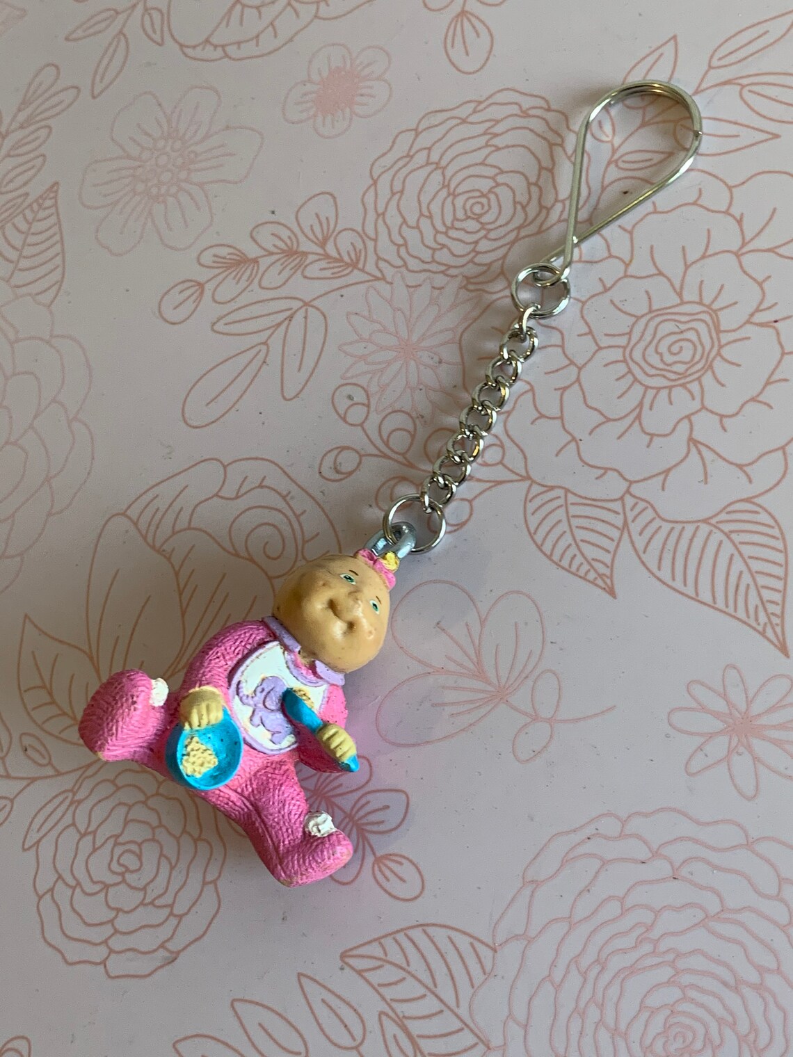 Vintage Cabbage Patch Kids PVC Keychain Hand Made Key Chain Etsy Ireland