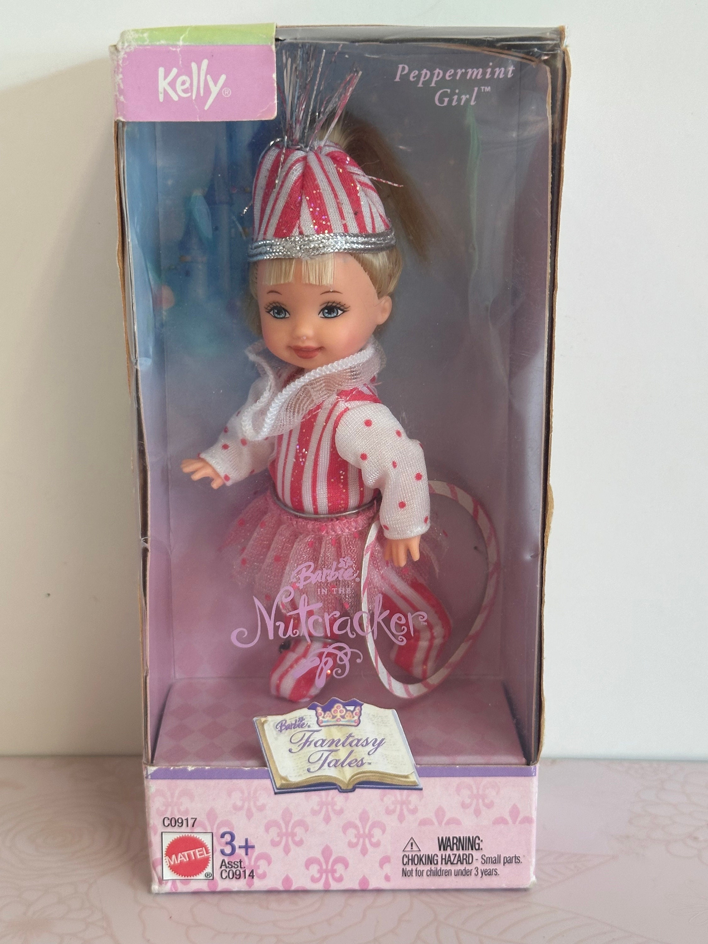 Mattel Kelly Doll Barbies Sister Kelly Nutcracker Kelly Doll Kelly Doll Barbie in the Nutcracker Kelly Doll as Peppermint Girl Etsy Israel