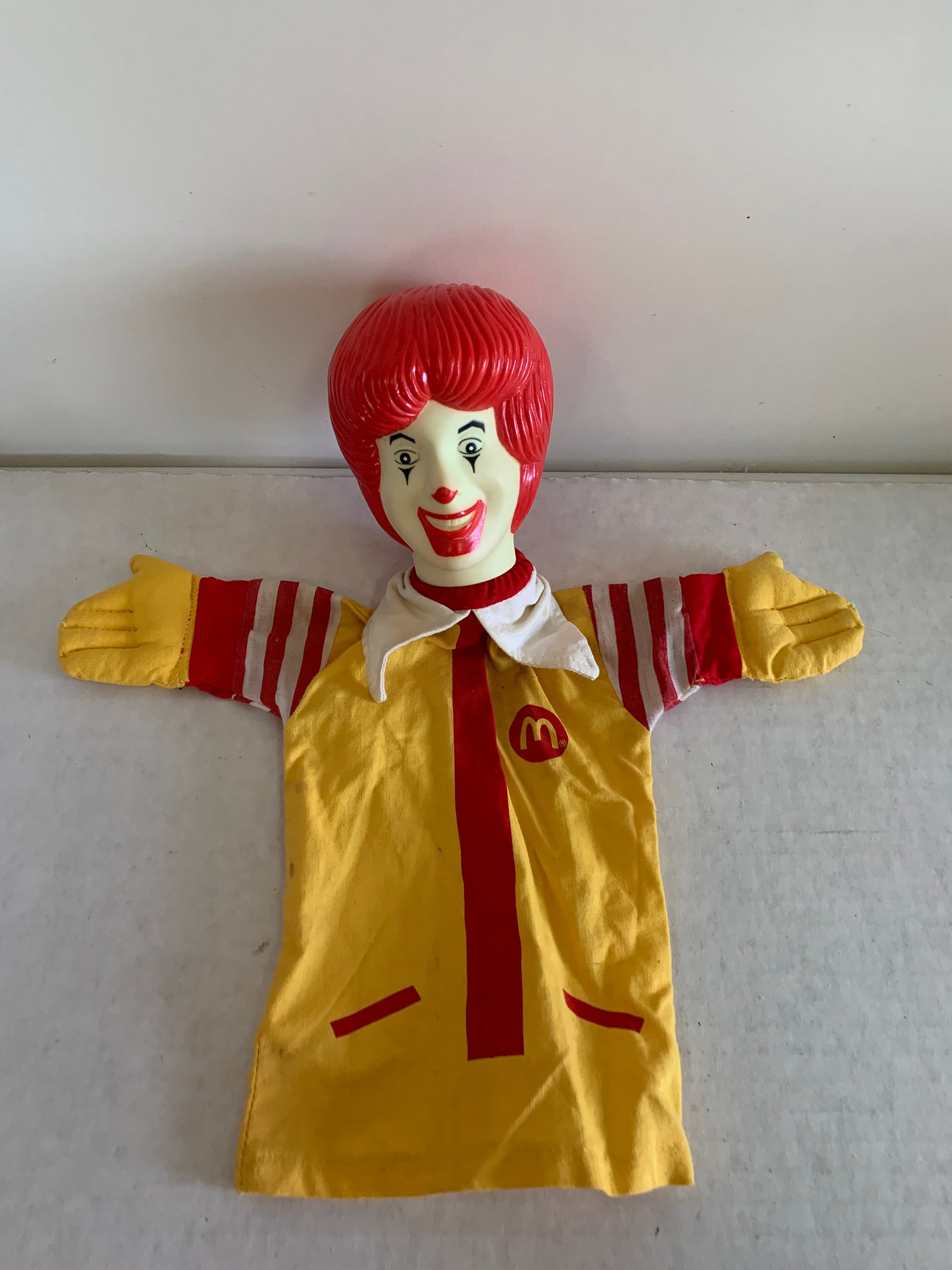 1993 Ronald Mcdonald Puppet, Ronald Mcdonald's Hand Puppet