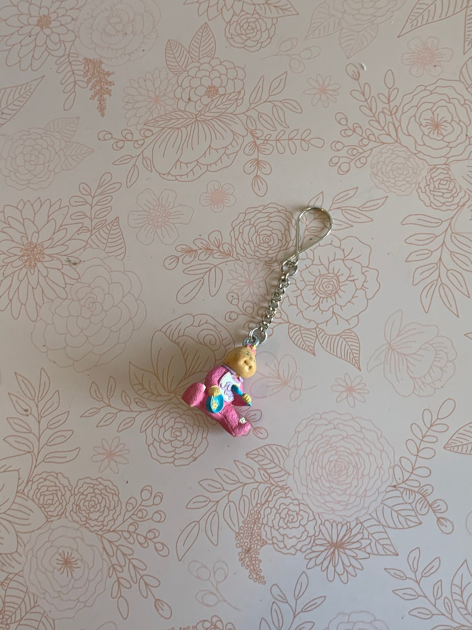 Vintage Cabbage Patch Kids PVC Keychain Hand Made Key Chain Etsy Ireland