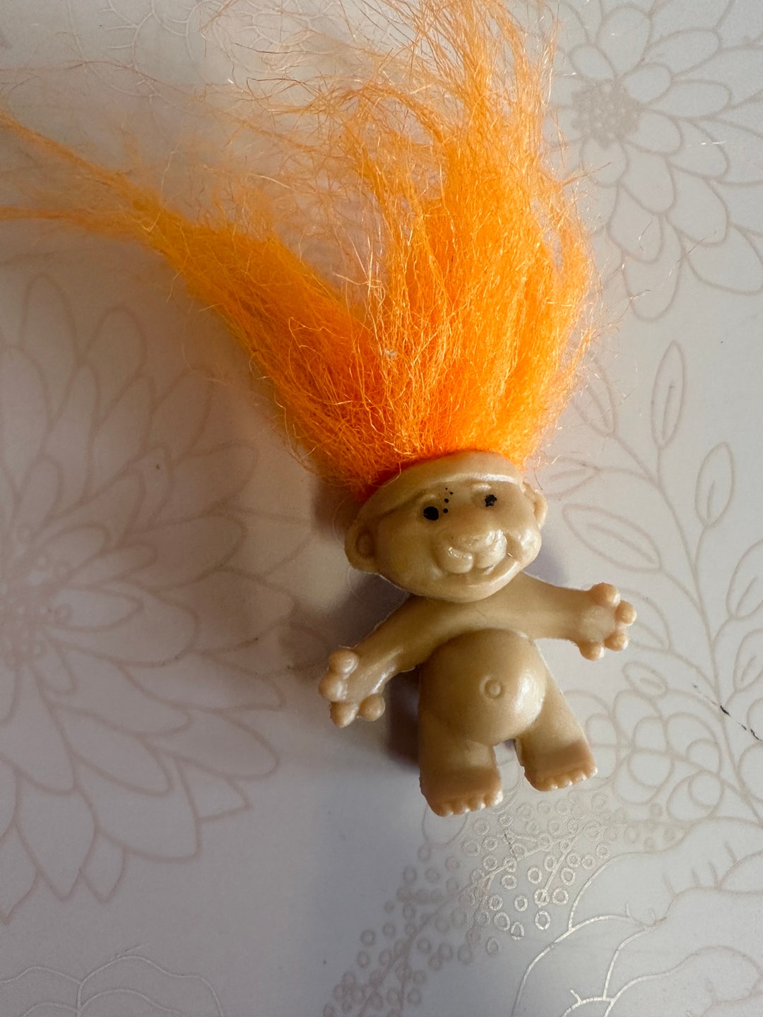 8pcs Mini Troll Pencil Toppers With Hair, Vintage Lucky Troll Dolls Pencil Topper(pencils Not Included) P 230065667