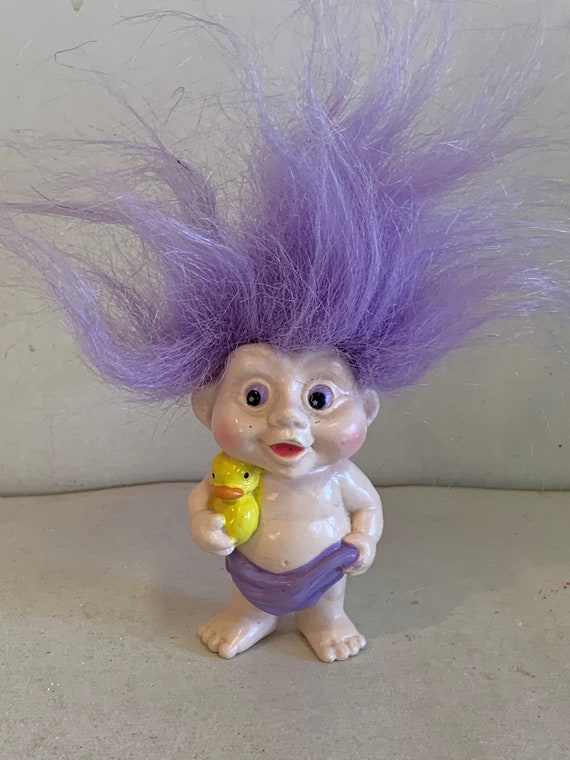 Magic Trolls figure, Vintage Magic Troll doll, Magic … - Gem
