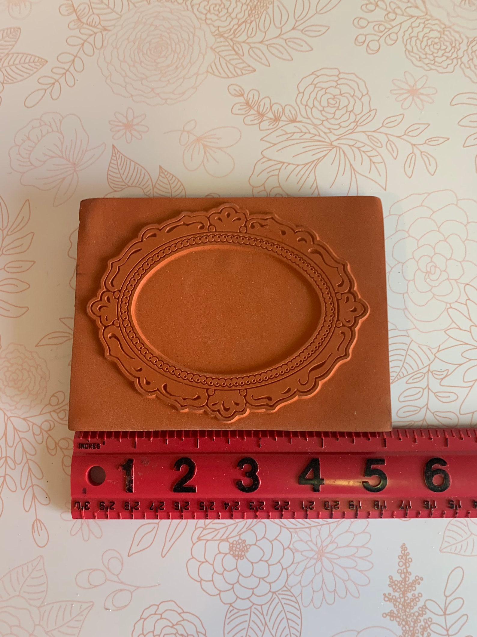 Frame Stamp Rubber stamp Ink Stamp Crafting Stamp Rubber | Etsy