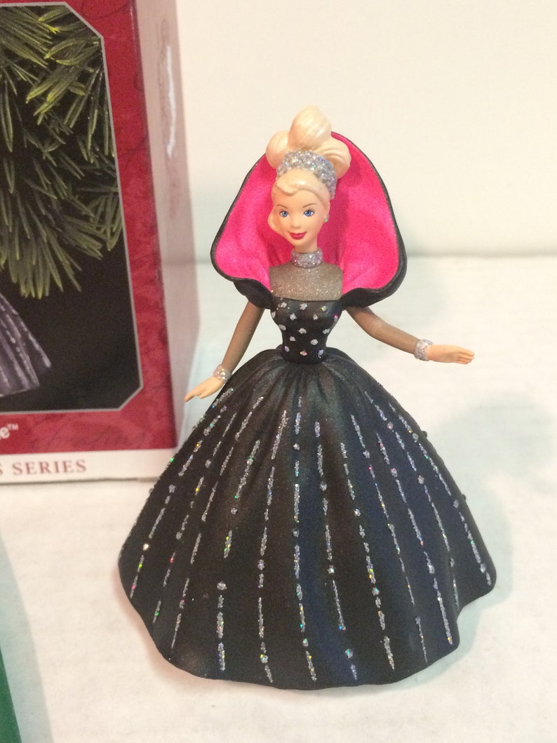 1998 Holiday Celebration Barbie Ornament Hallmark Ornament | Etsy