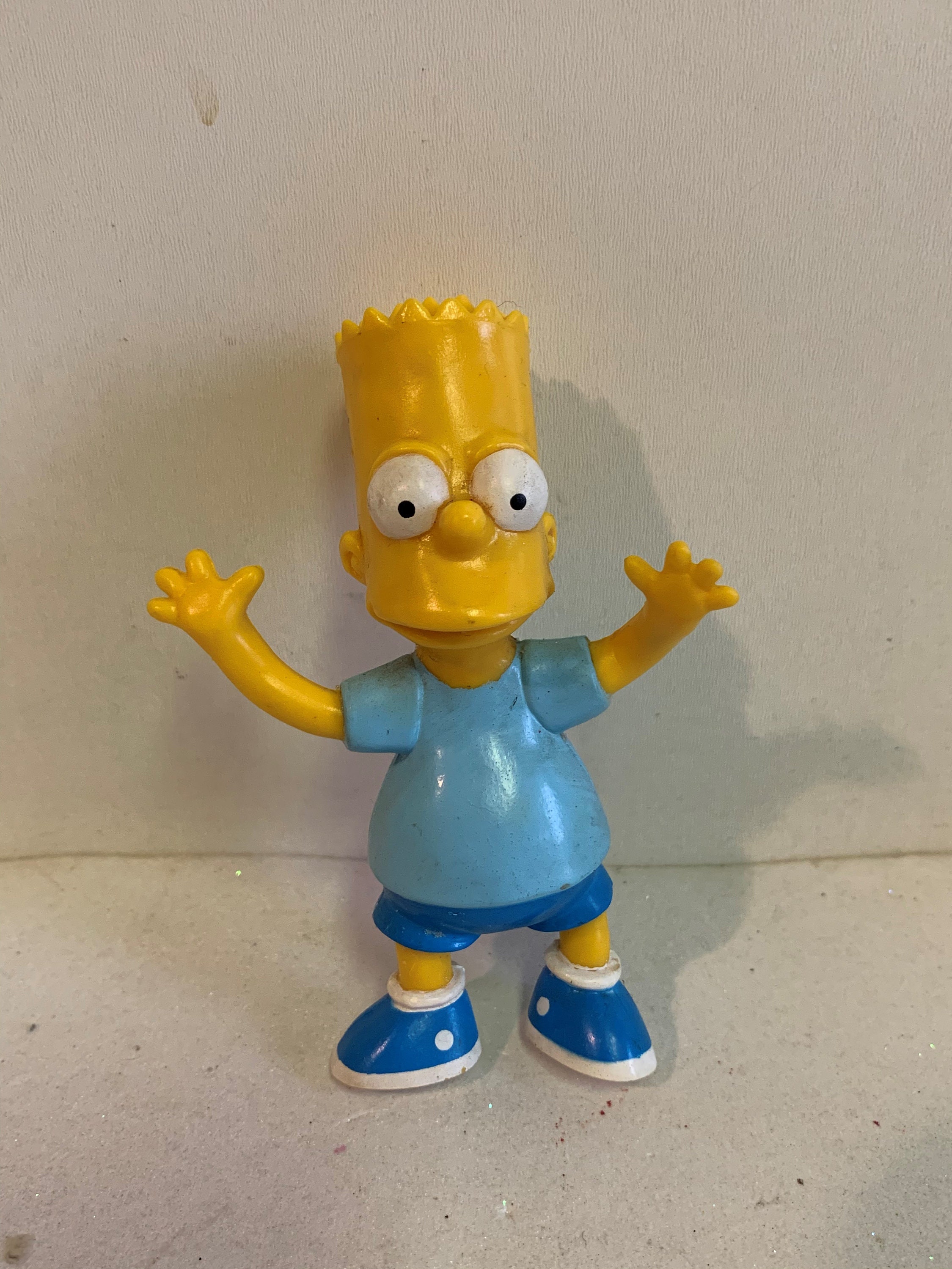 The Simpsons 1990 Bart Simpson Bendable toy figure The | Etsy