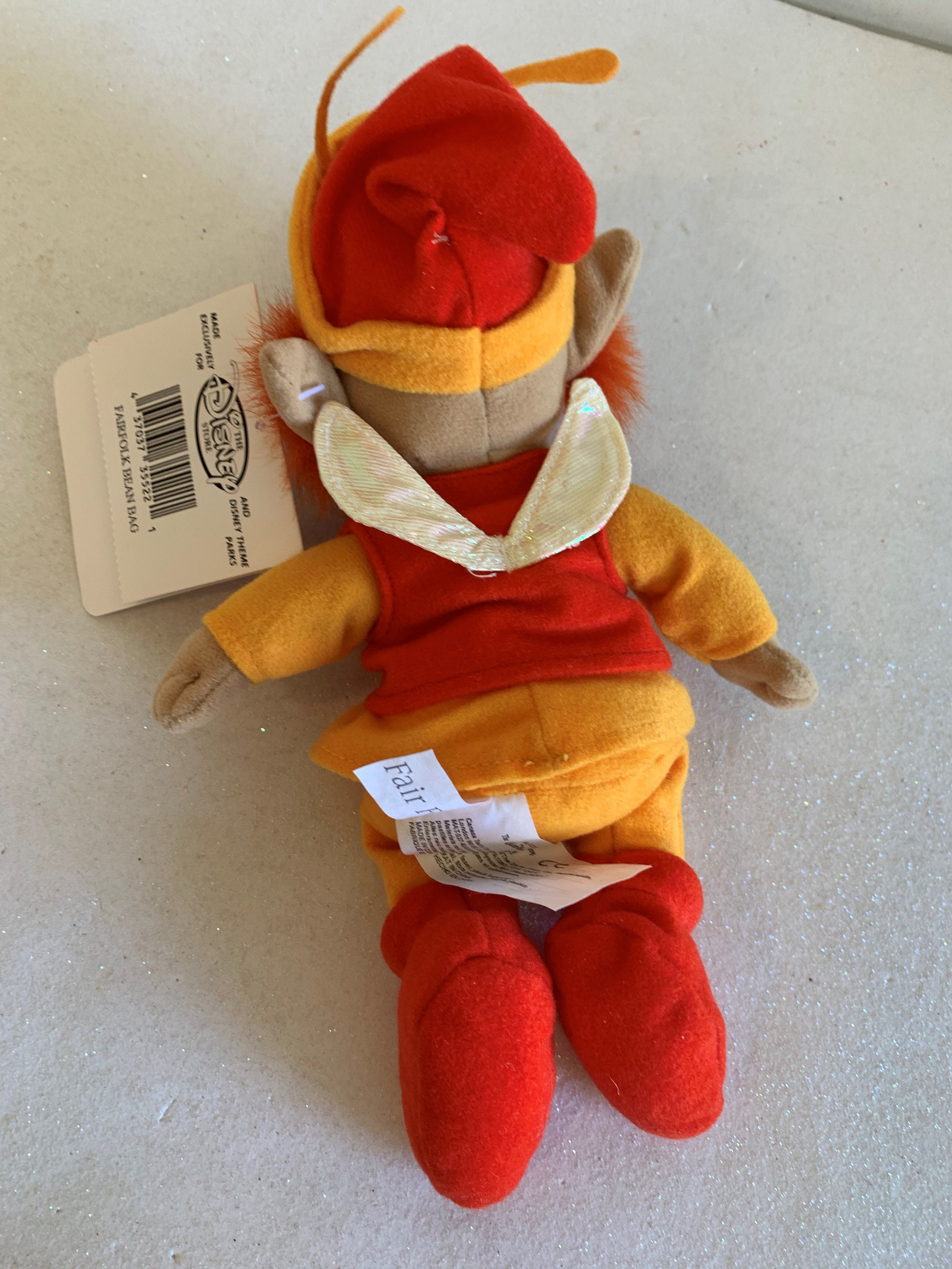 Disney Store bean Bag doll Disney Fairfolk Beanie Baby Etsy Nederland