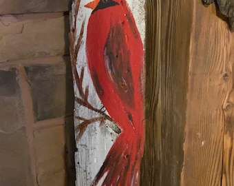 Pintura cardenal Barnwood