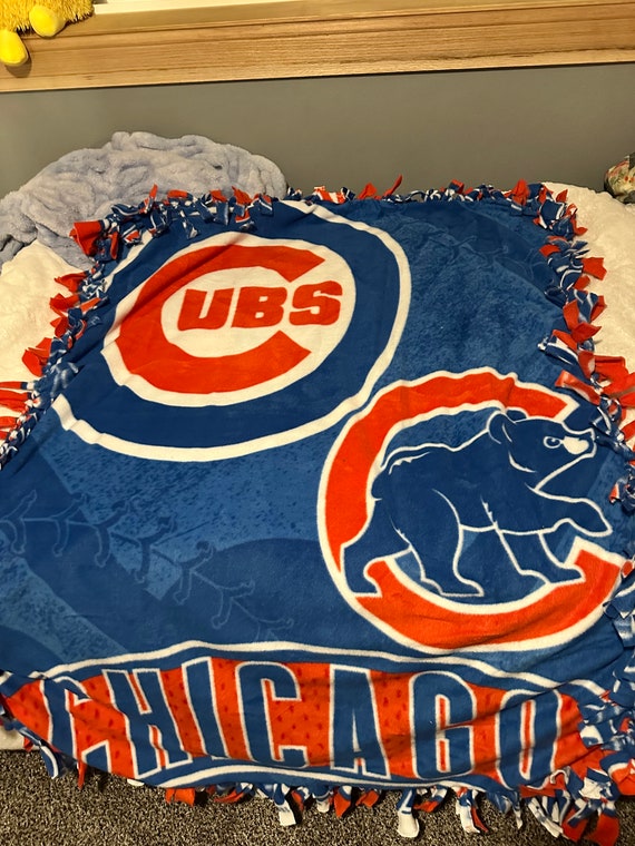Cubs outlet fleece blanket