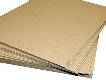 100 Sheets Chipboard Sheets 8.5 X 11 Inch Book Binding Chip Board Heavy  Weight B