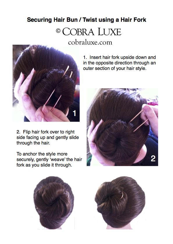 Elegante Messing Bun Halter Gold U geformtE Haar Gabel Messing | Etsy