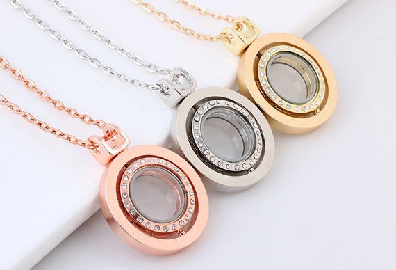 Floating Charms for Glass Living Memory Locket Pendant and