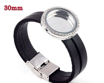 locket wrist watch