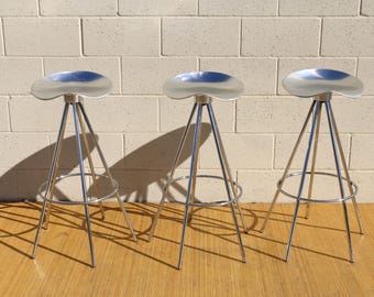 Pepe Cortes - Amat Jamaica - Industrial Vintage Bar Stool - Wooden