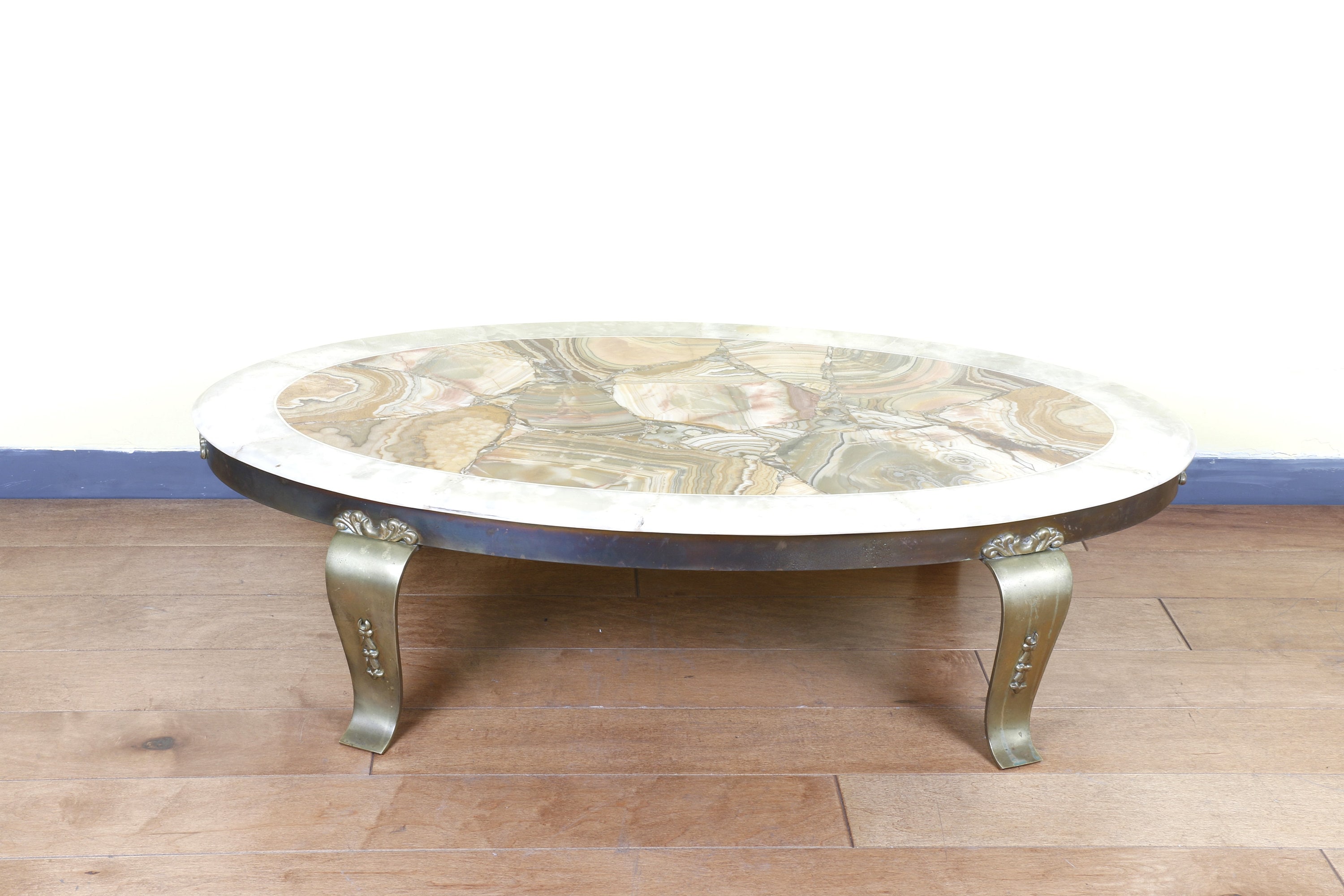 Muller's Onix コーヒーテーブル　HECHO EN MEXICO Muller Onyx Top Arturo Pani Coffee Table - Etsy