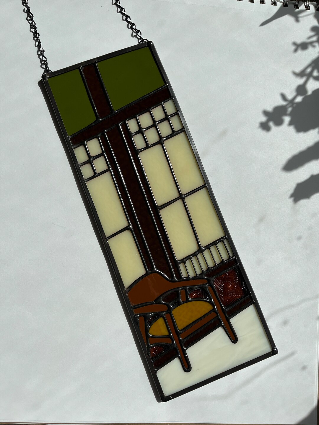 Animal Crossing Shoji Screen Wall Stained Glass Panel Etsy